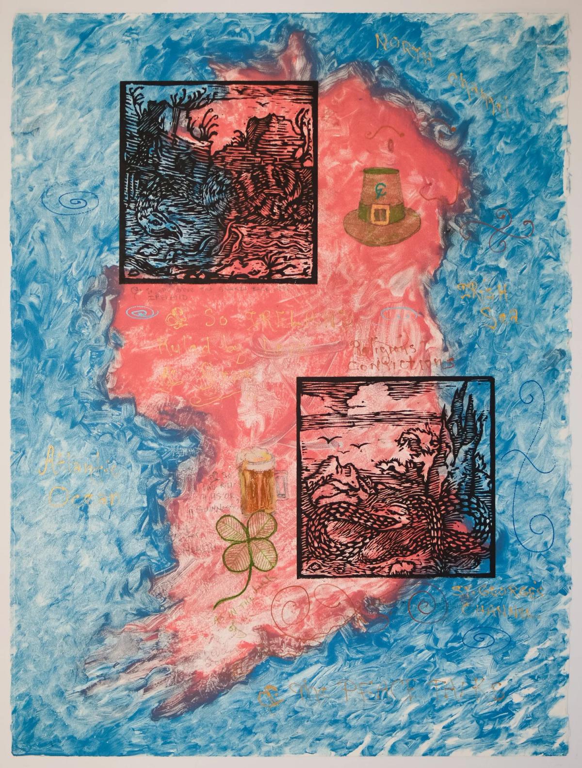 The Peace Stalks I by William Wiley