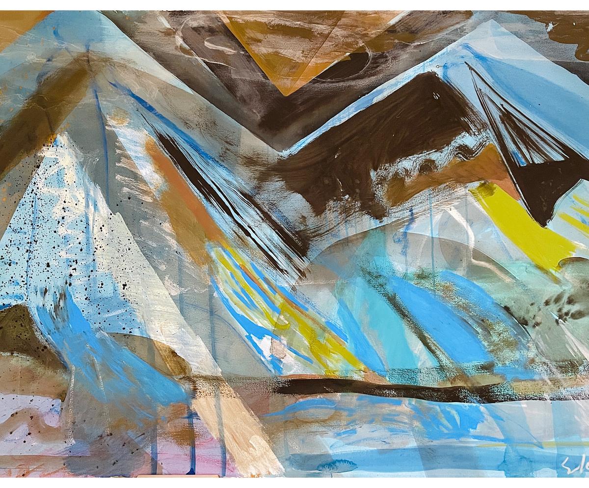 Clouds Caramel by Sally King Benedict