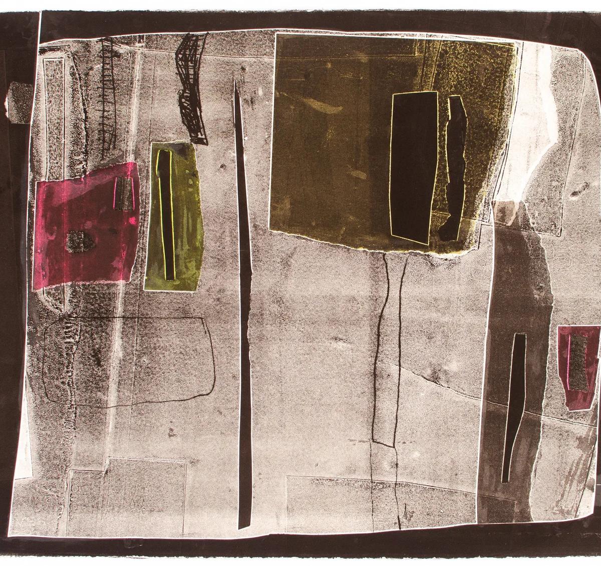 Tracking #6, 2008 by Fraser Taylor
