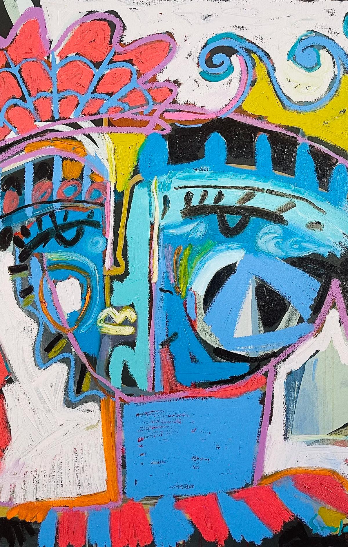 Coral Beach Face by Sally King Benedict