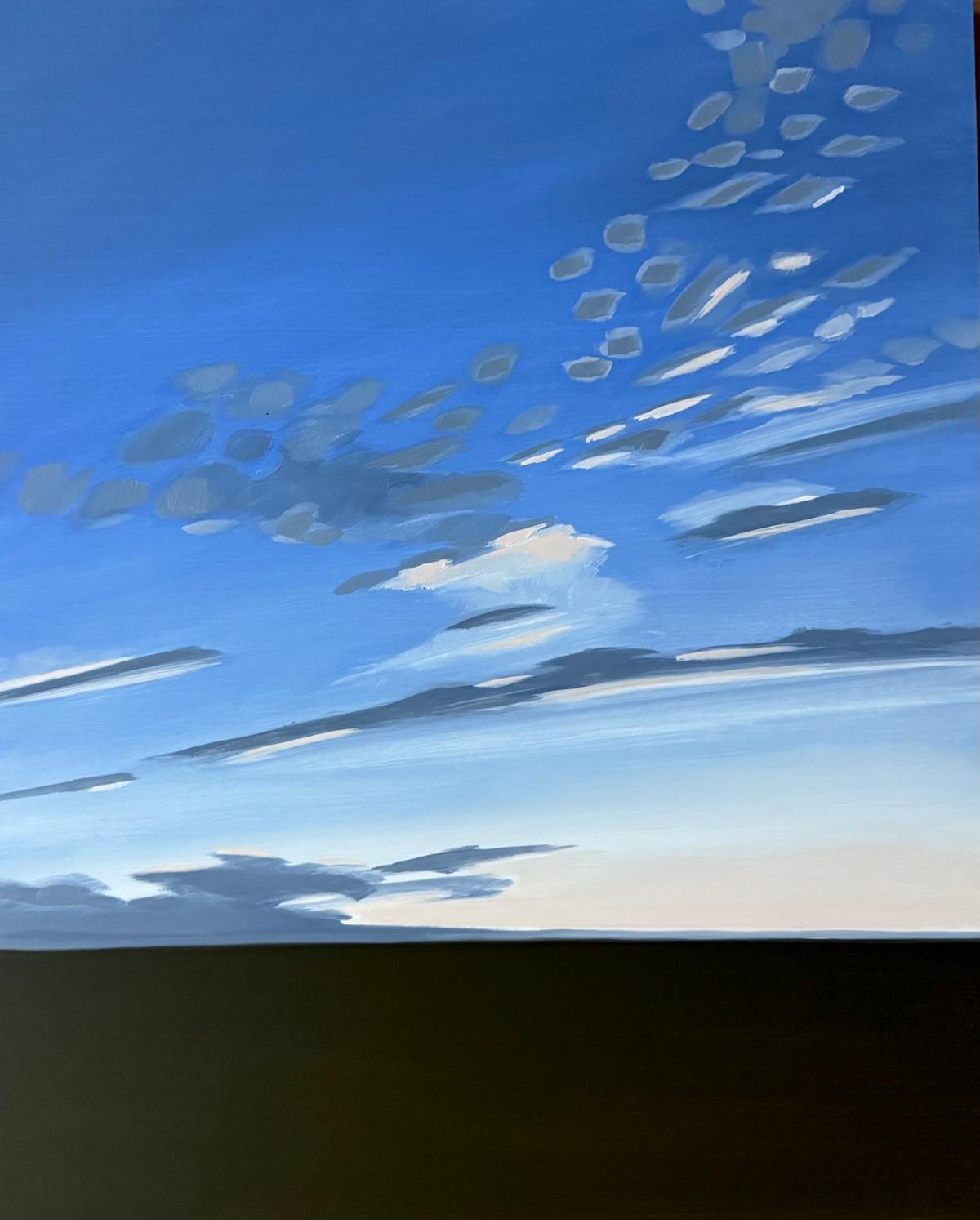 July 10PM Sky by Frances Ashforth