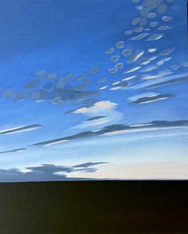 July 10PM Sky by Frances Ashforth