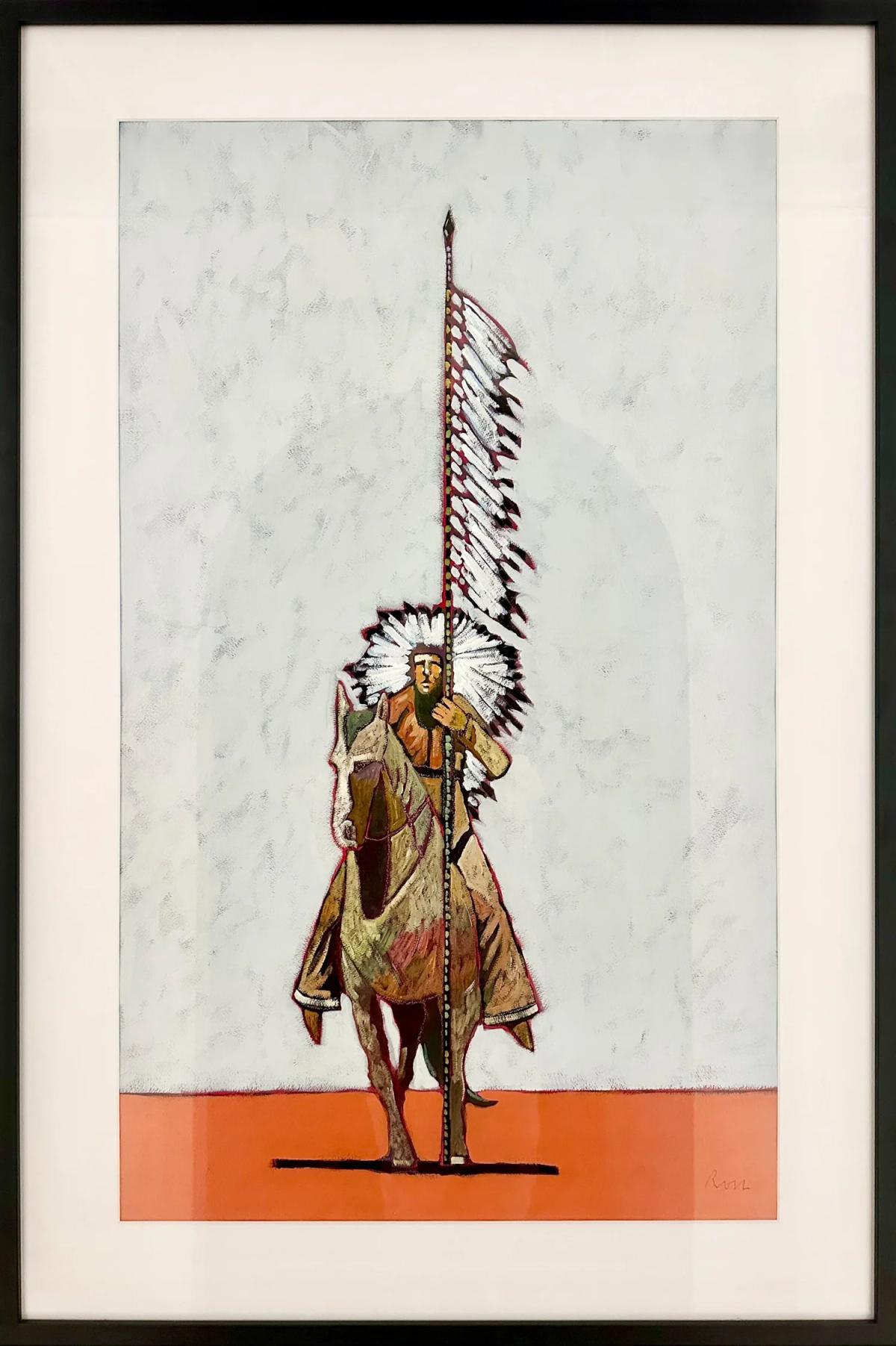 Indian Sentinel by Thom Ross