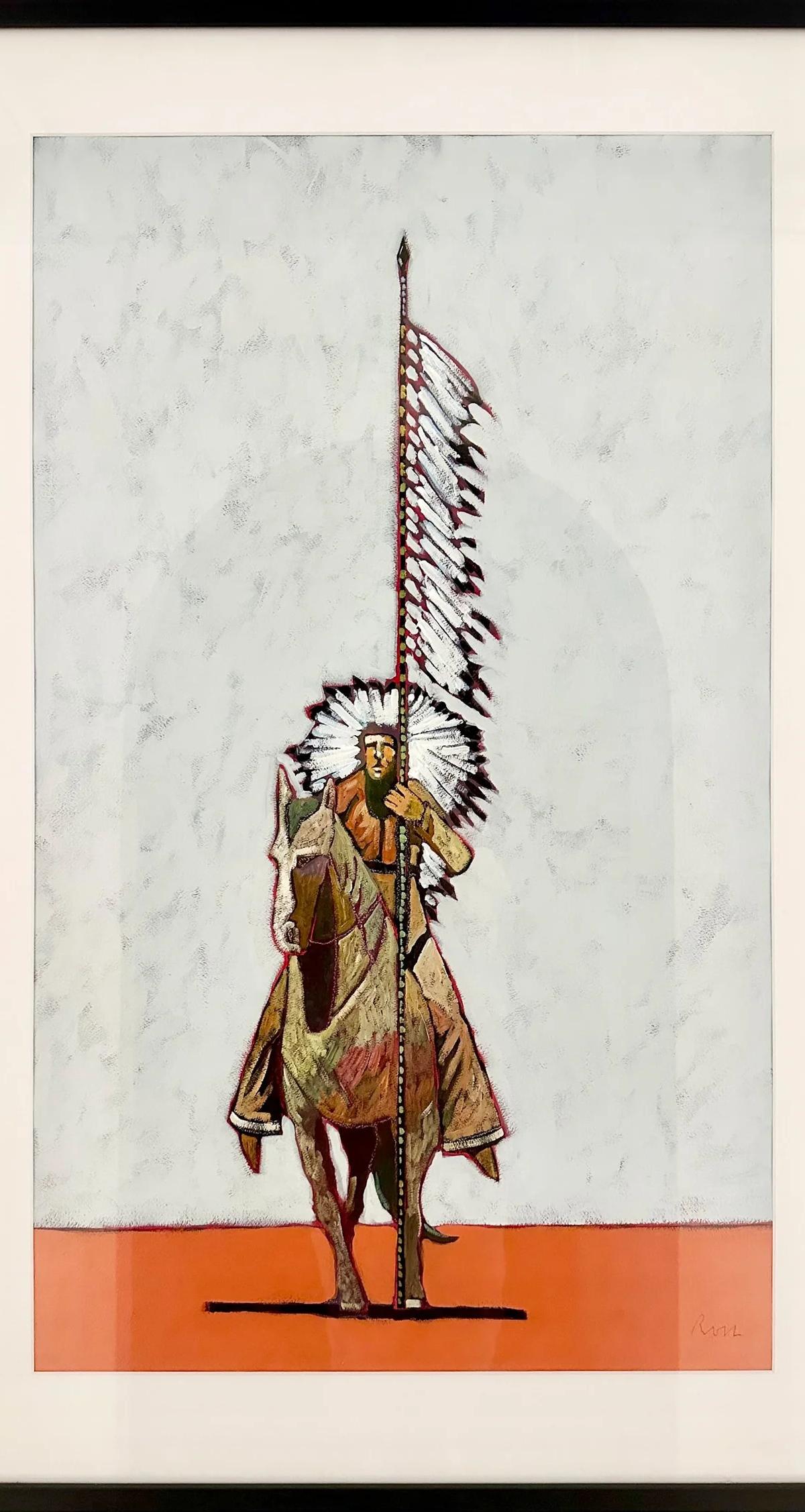 Indian Sentinel by Thom Ross