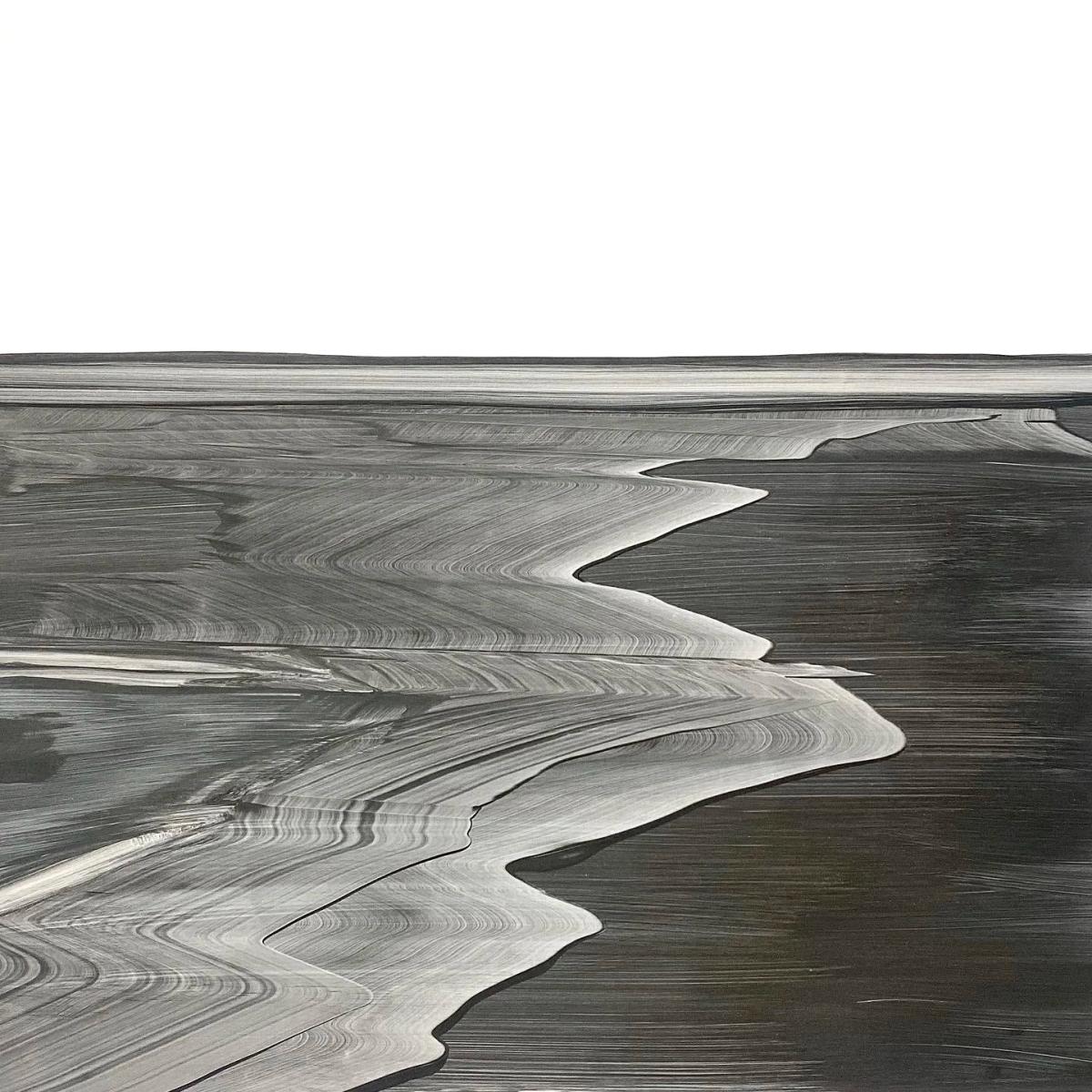 Lay of the Land, Graphite 1 by Frances Ashforth