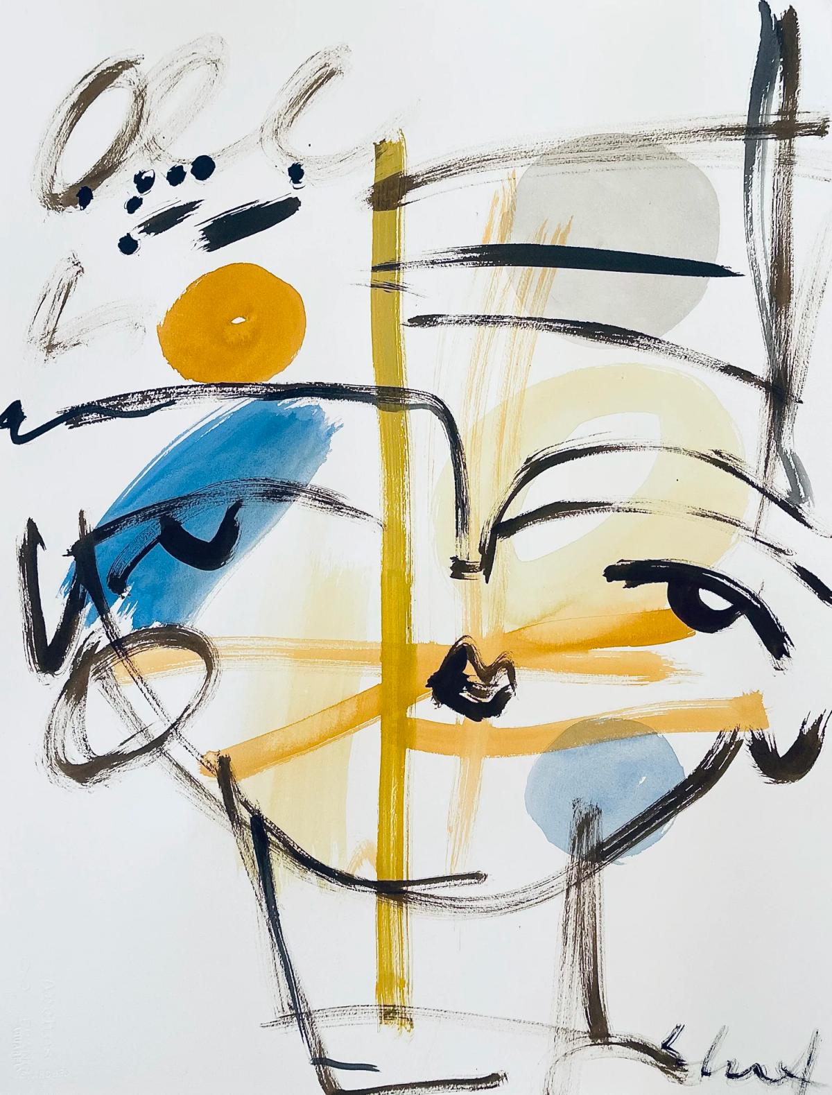 Gimlet Face III by Sally King Benedict