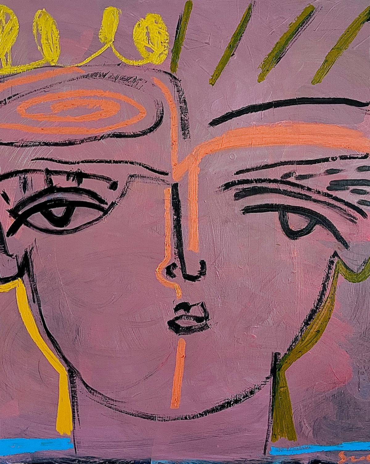 Board Ranch Face by Sally King Benedict