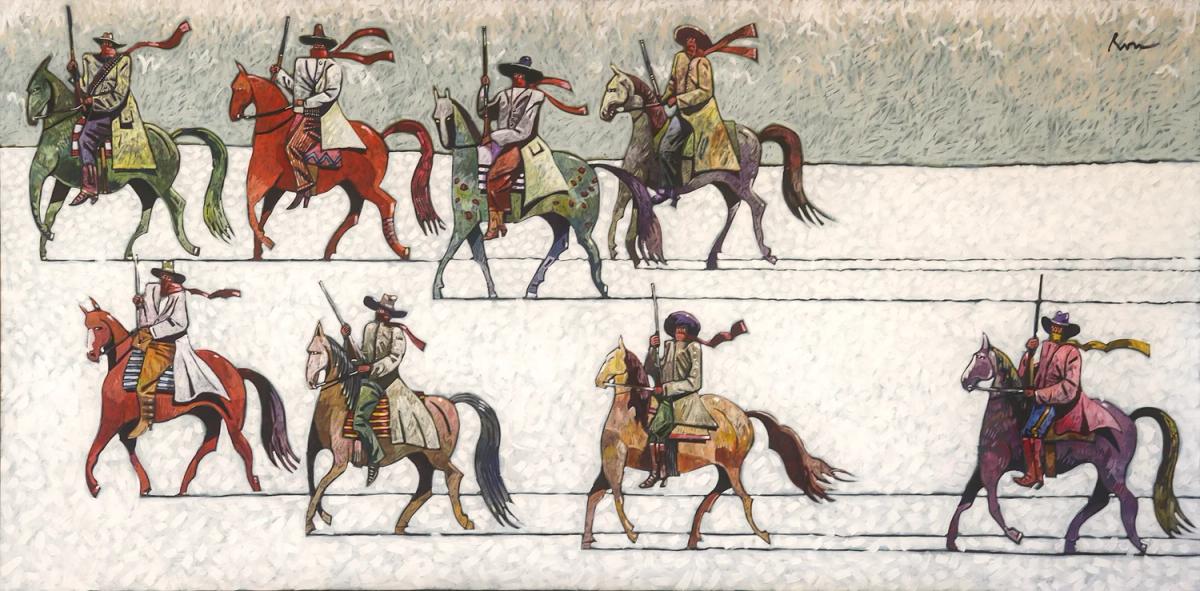 Winter Posse by Thom Ross