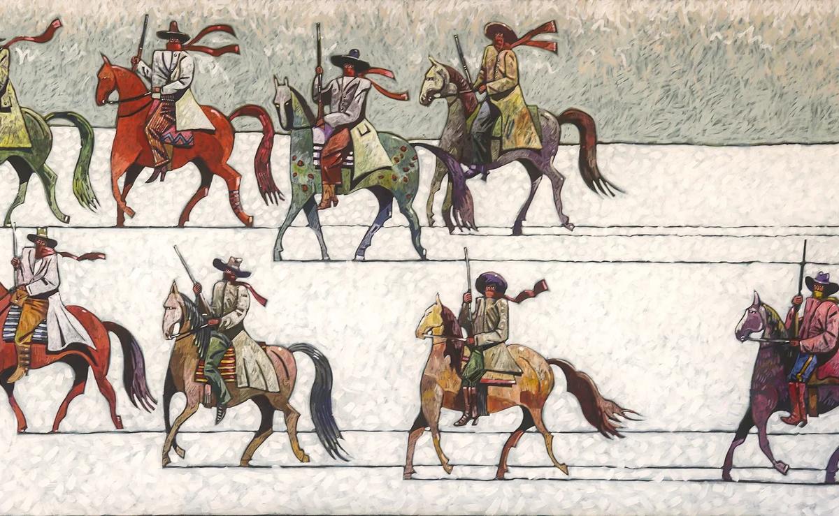 Winter Posse by Thom Ross