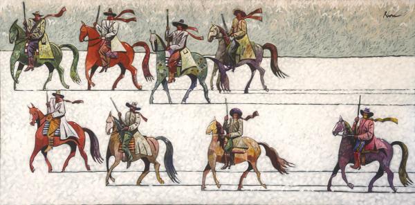 Winter Posse by Thom Ross
