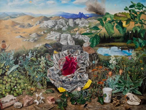 Bright Shades 15 (quoting William Blake) by Sarah Bird