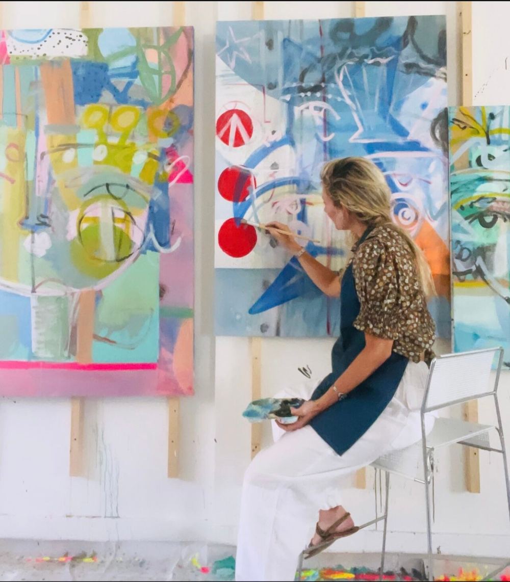 Artist Sally King Benedict paints with her feelings — Idaho Mountain Express