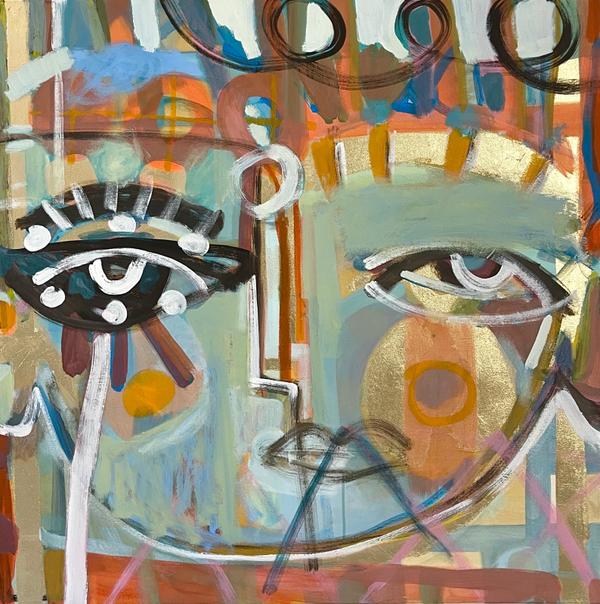 Vibration Face by Sally King Benedict