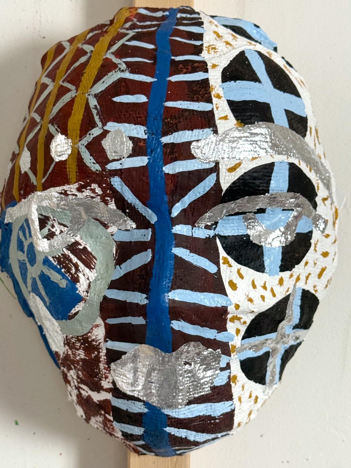 Flecks Mask by Sally King Benedict