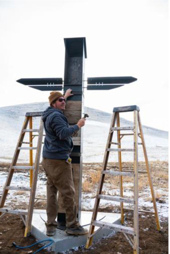Wes Walsworth | Rotarun gets a new sculpture! — Idaho Mountain Express