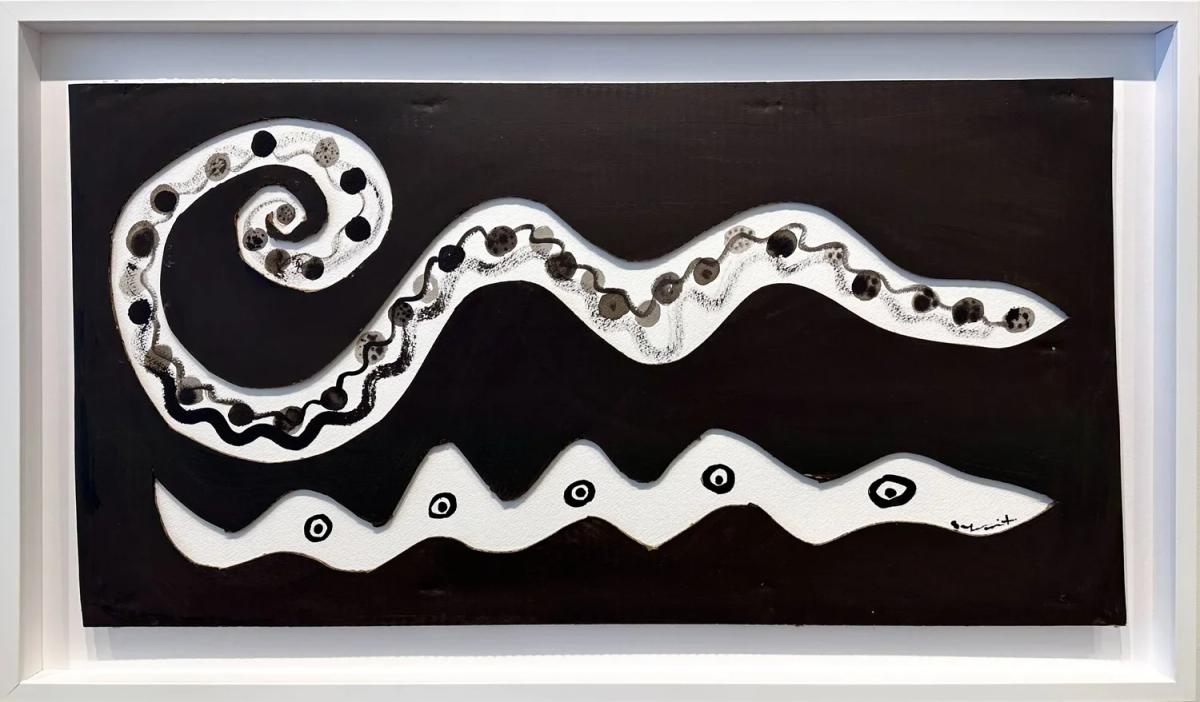 Snake Cut Out by Sally King Benedict