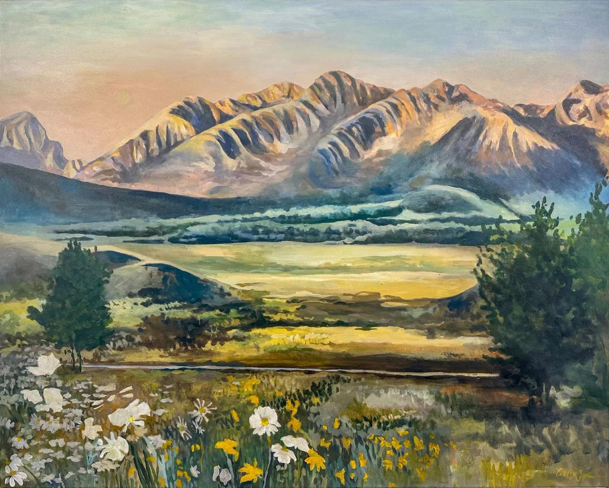 Sawtooth Sunset by Cubby West Spain