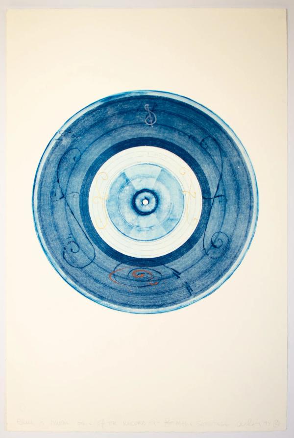 Bach Scar Blues by William Wiley