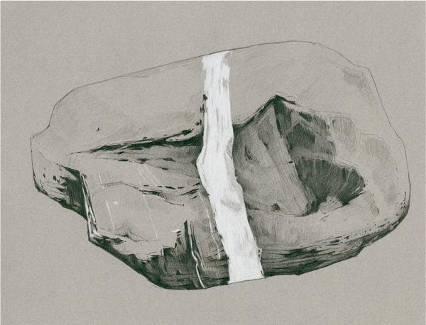 Lucky Stone 1 by Frances Ashforth