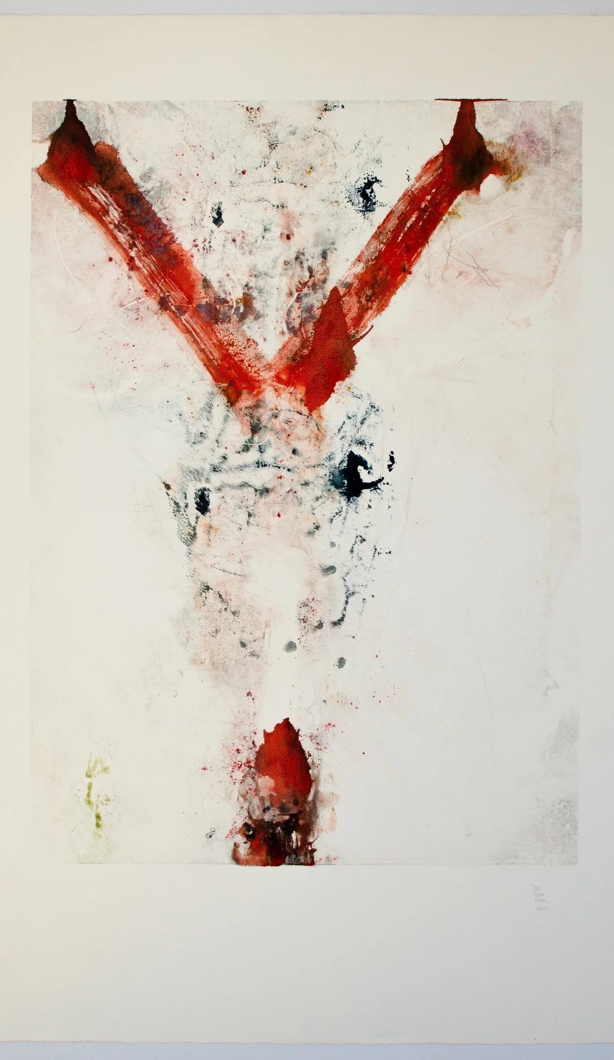 Y-Winged Figure by Stephen De Staebler