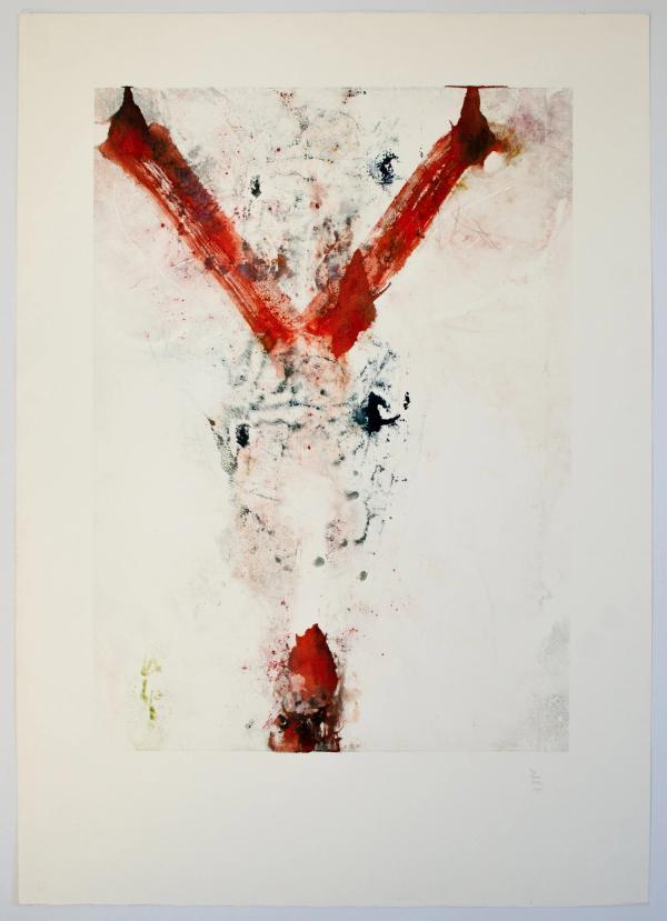 Y-Winged Figure by Stephen De Staebler