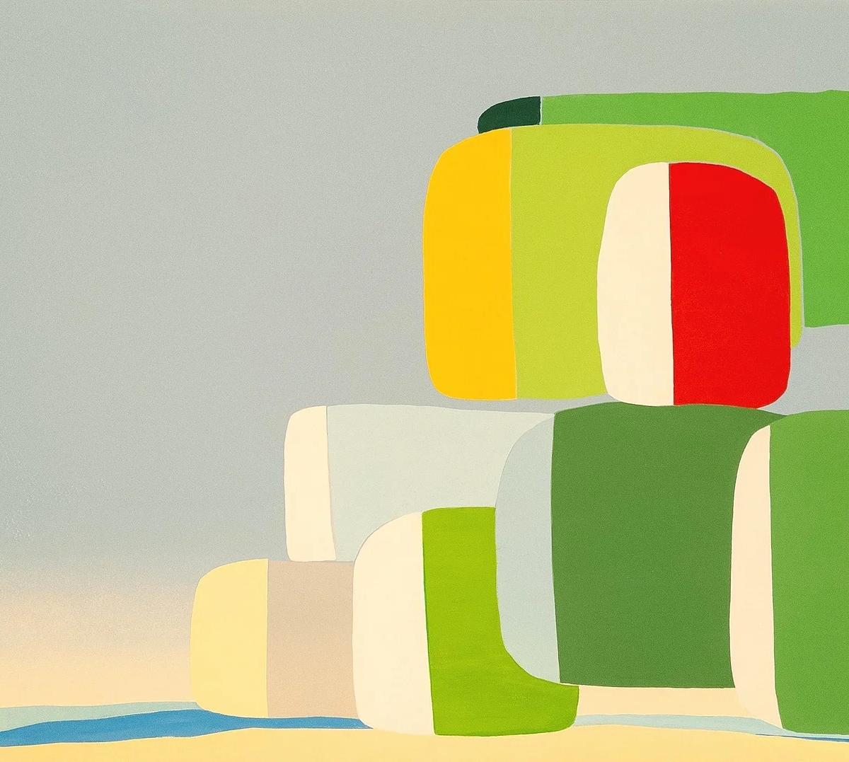 Hedge Grouping I by Louise Belcourt
