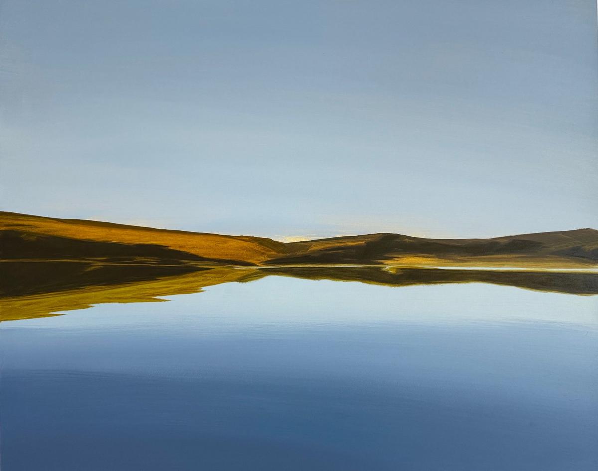 Reservoir Early Light by Frances Ashforth