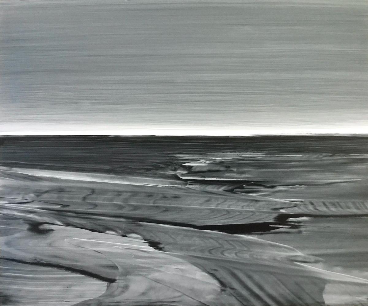 Lay of the Land, Grayscape 1 by Frances Ashforth