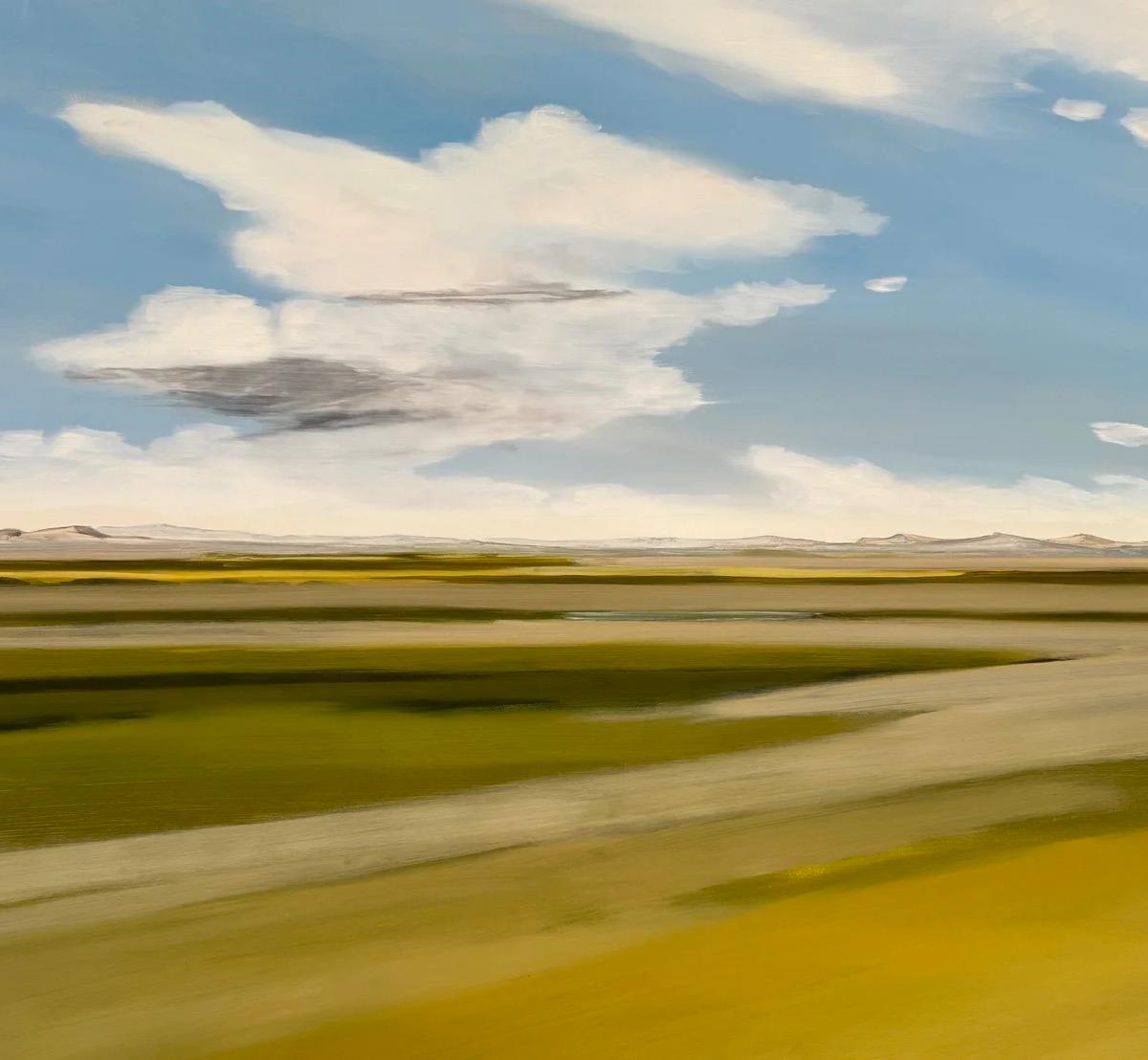 Prairie Study Looking NE by Frances Ashforth