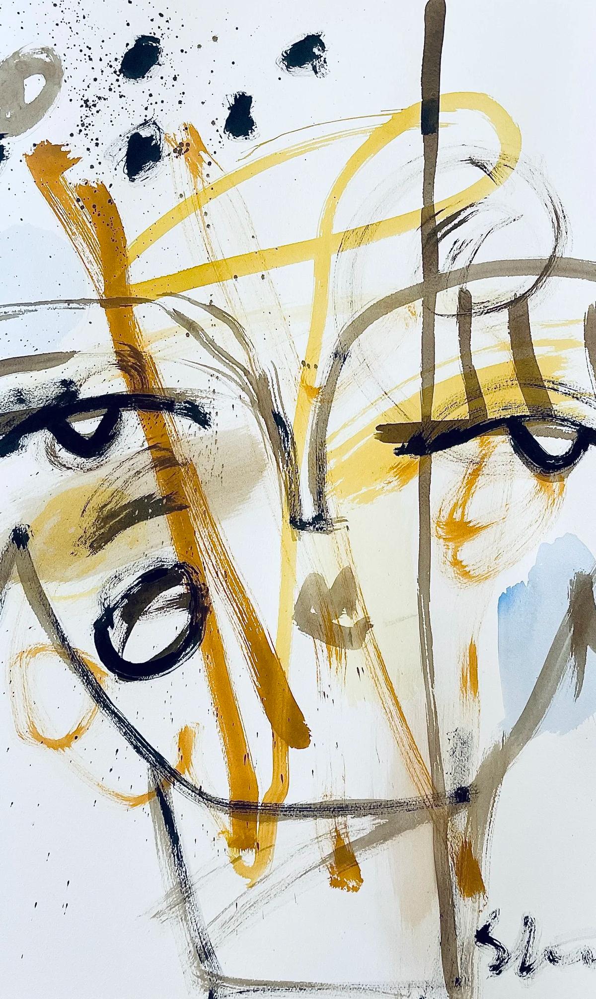 Gimlet Face I by Sally King Benedict