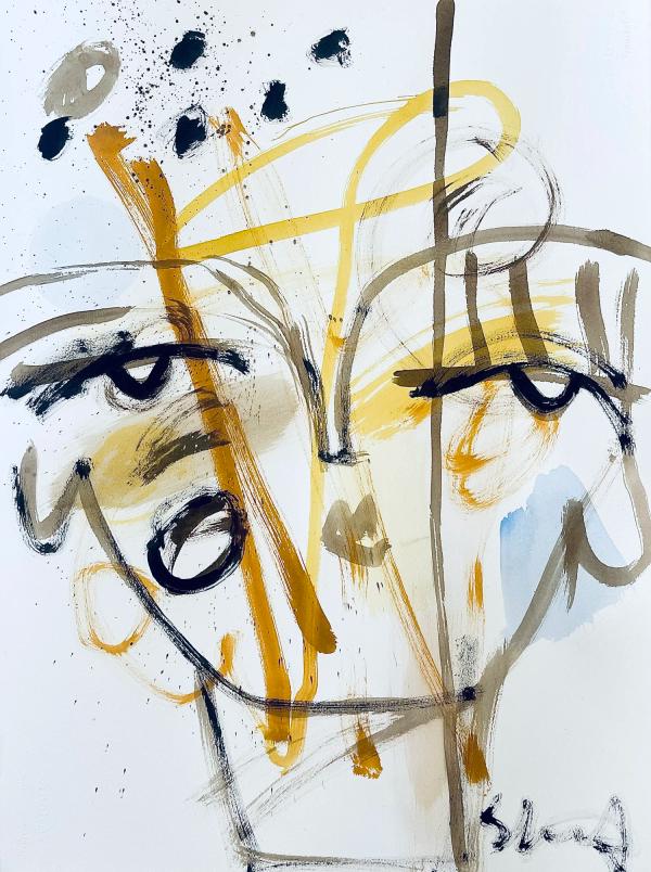 Gimlet Face I by Sally King Benedict