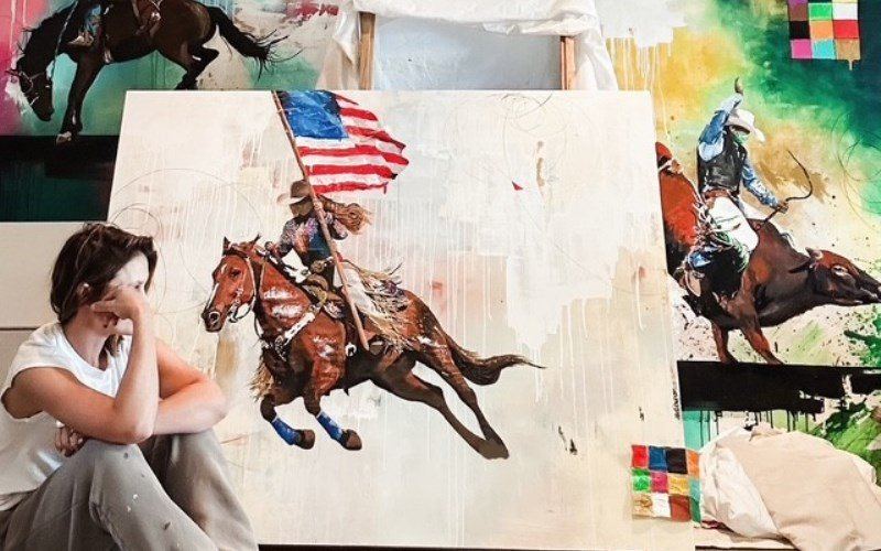 Charlotte Hemmings Probes the Mythology of the American West in Her Art — Eye on Sun Valley