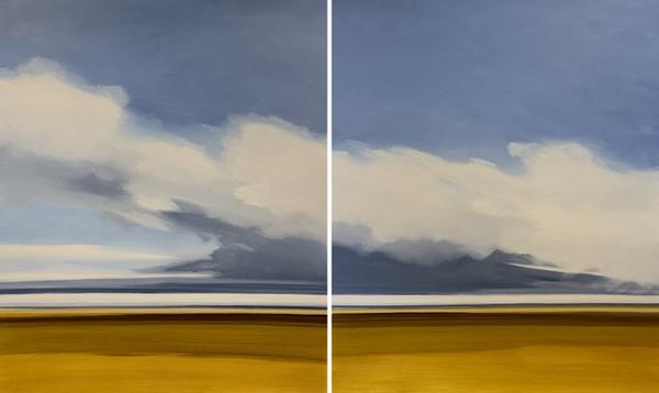 Suspended Moisture 1 and 2 by Frances Ashforth