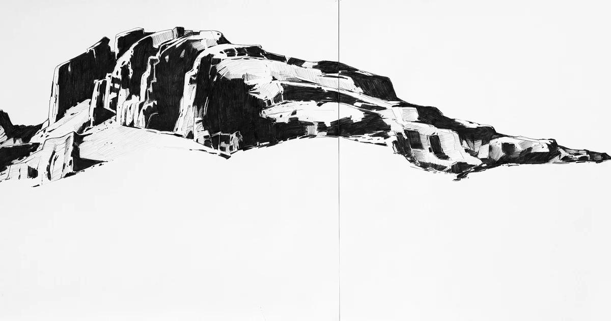 Back of Dollar, Long Ridgeline 1 & 2 by Frances Ashforth